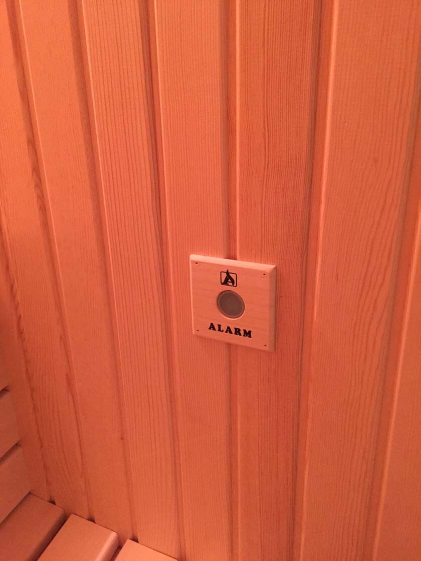 sauna alarm sistemi